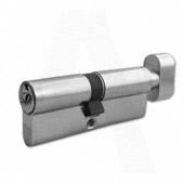 Cylinder 5P 50/10/K30 Np Euro Key & Turn