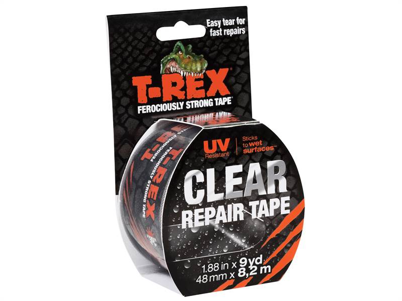 Shurtape T-REX® Clear Repair Tape 48mm x 8.2m (GKOSHU24