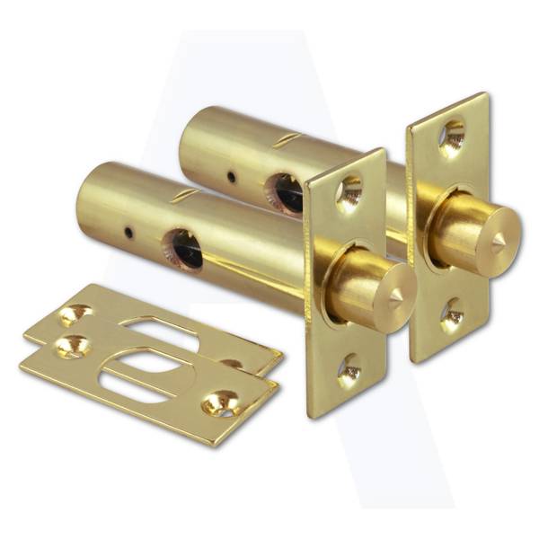 DoorBolt 838 33 Brass 2Bolt+1K