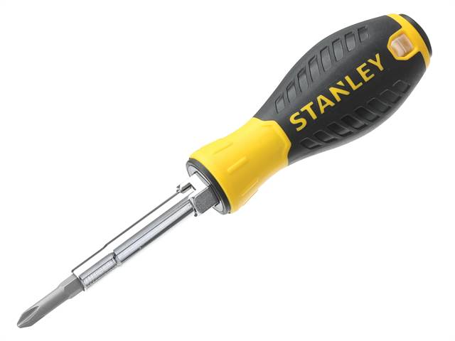 Stanley  Carded 6 Way Screwdriver       0-68-012