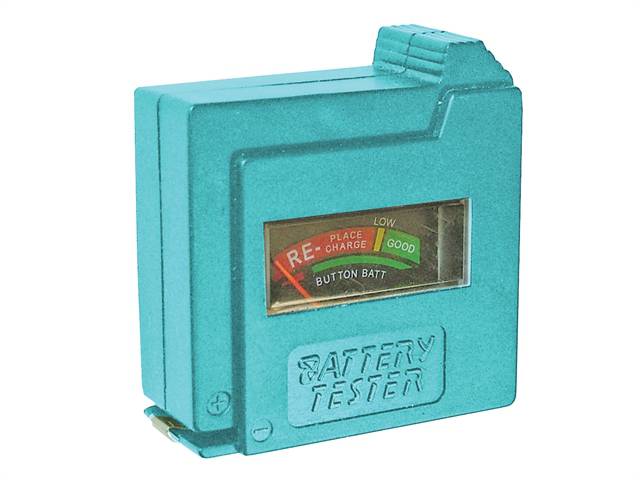 Fai/Full Battery Tester For Aa, Aaa, C, D & 9V