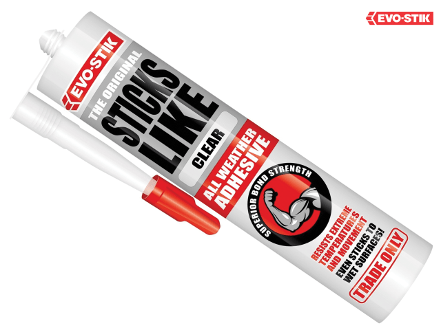 Sticks Like All Weather Adhesive Clear 290Ml