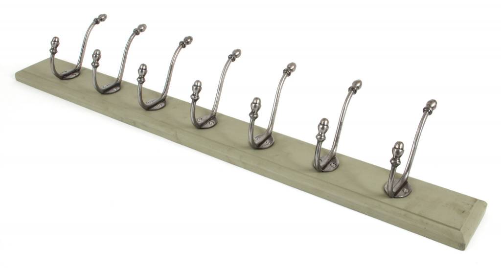 Olive Green Farm-House Hat and Coat Rack