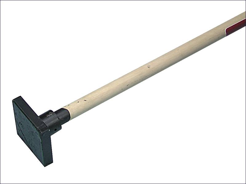 Fai/Full Earth Rammer 10Lb With Wooden Shaft
