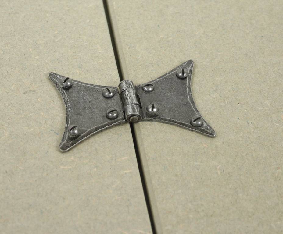 Pewter 3In Butterfly Hinge (pair)